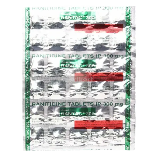 rantac 300mg tablet 30's